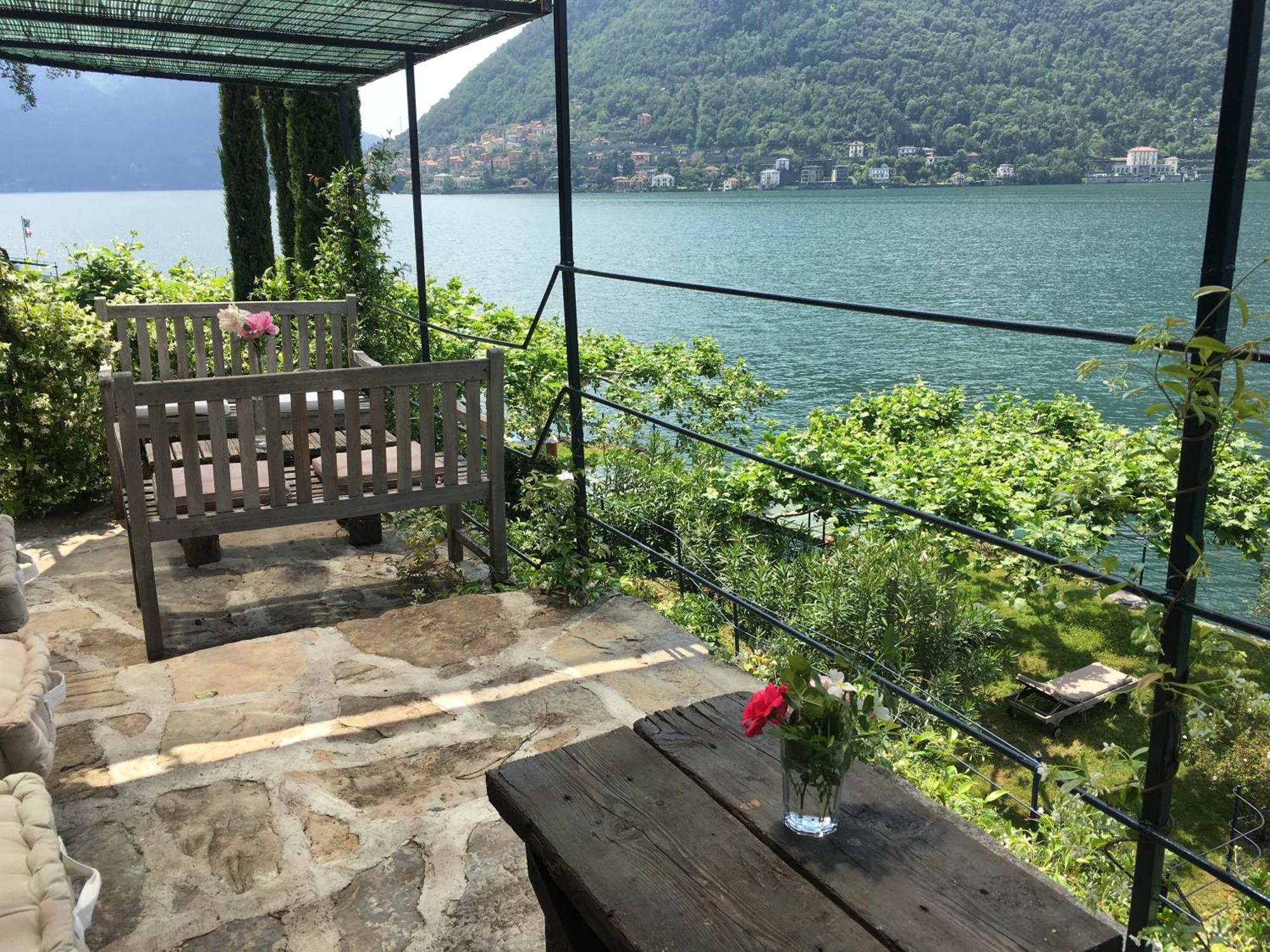 Casa Vacanza Castagna Nesso Exteriör bild