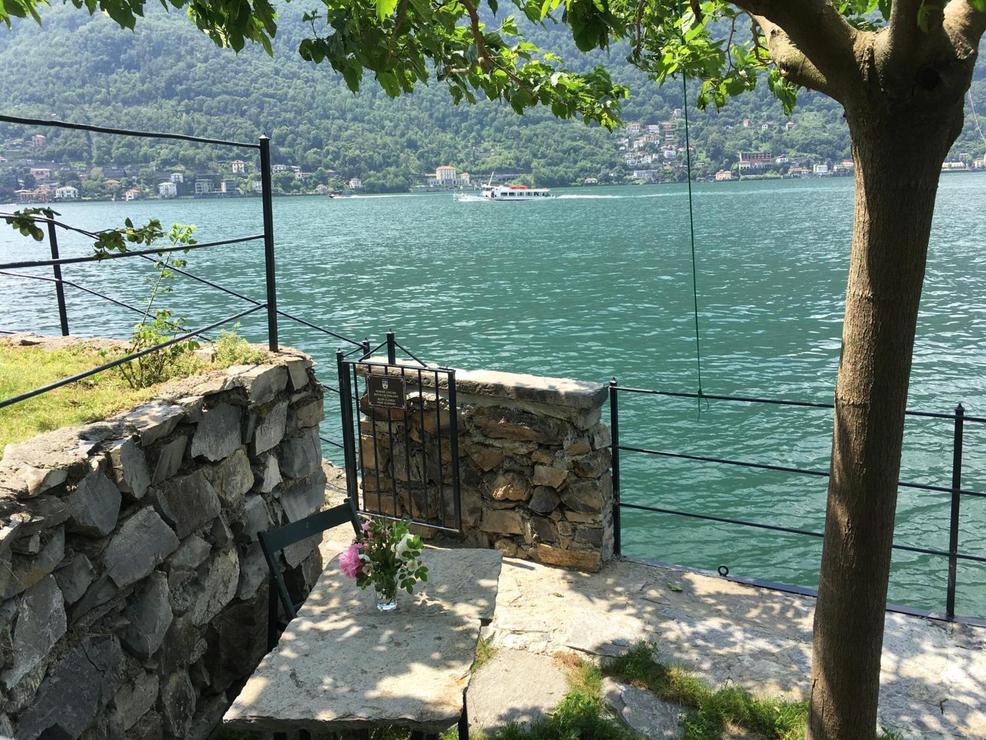 Casa Vacanza Castagna Nesso Exteriör bild